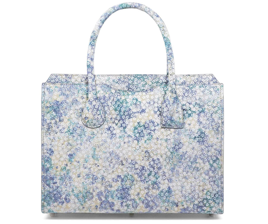 Highline 130 Suede Handbag in Watercolor Floral